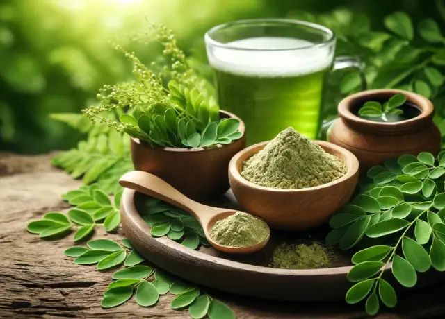 Moringa compared with other superfoods