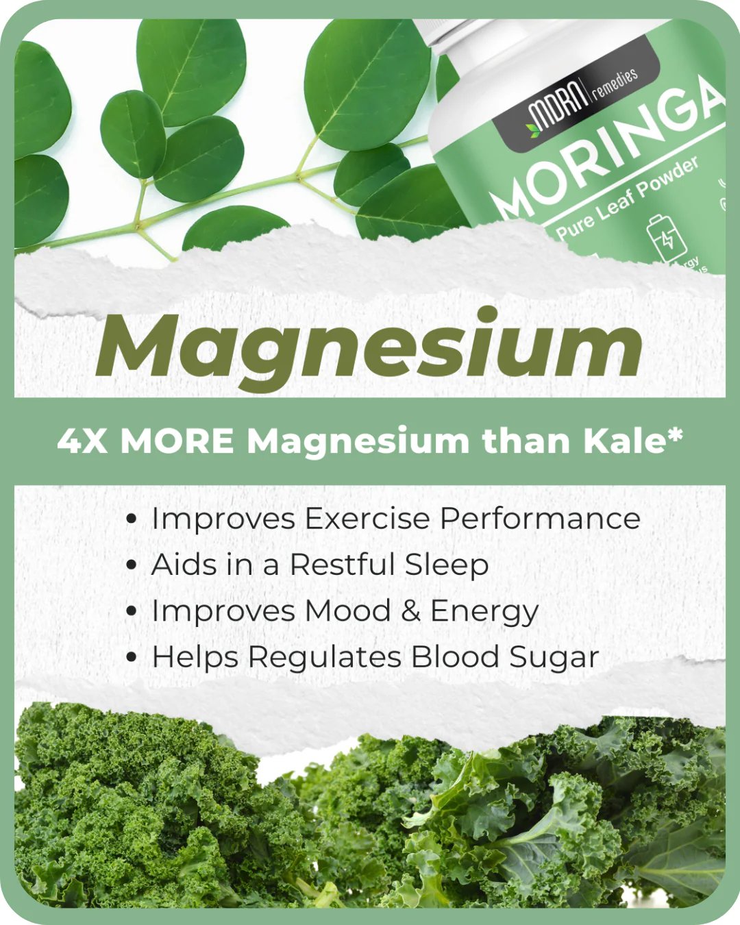 Pure Moringa wellness routine supplement